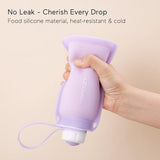 Momcozy Silicone Breastmilk Storage Bags - 260 ml - Pack of 5