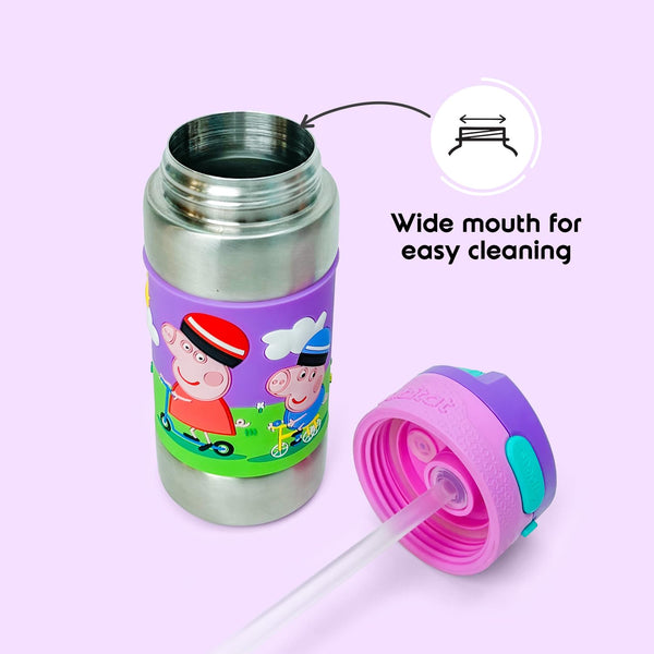 Rabitat Peppa Cleanlock Insulated Bottle - Follow Me