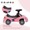 Dash F1 Stylish Ride on Car with Music - Pink