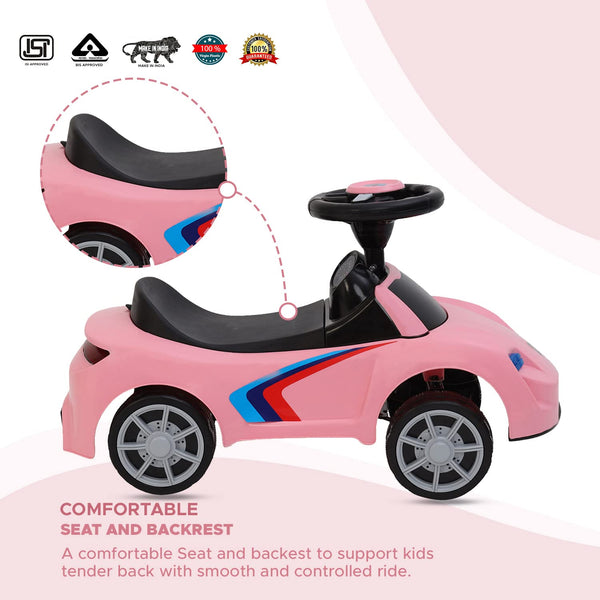 Dash F1 Stylish Ride on Car with Music - Pink