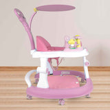 Steelbird Baby Walker With Sunshield Pink