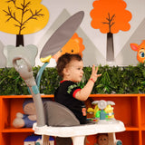 Steelbird Baby Walker With Sunshield - Teal