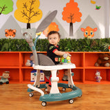 Steelbird Baby Walker With Sunshield - Teal