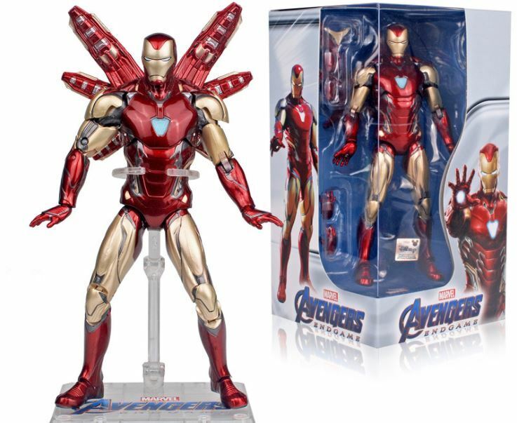 ZD Toys Marvel Avengers Endgame Series I New Man MK85 With Plastic Holder