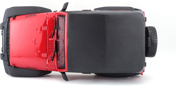 Maisto 1:18 2014 Jeep Wrangler Diecast Vehicle