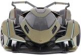 Lambo V12 Vision Gran Turismo Matt Green Metallic 1:18 Diecast Model Car