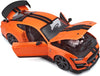 Maisto 2020 Ford Shelby Mustang GT500 Orange 1:18 Diecast Scale Model Collectible