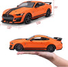 Maisto 2020 Ford Shelby Mustang GT500 Orange 1:18 Diecast Scale Model Collectible