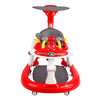 Steelbird Baby Walker With Sunshield - Red
