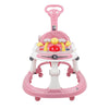 Steelbird Baby Walker With Parental Handle - Pink