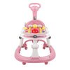 Steelbird Baby Walker With Parental Handle - Pink