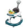 Steelbird Baby Walker With Parental Handle - Blue