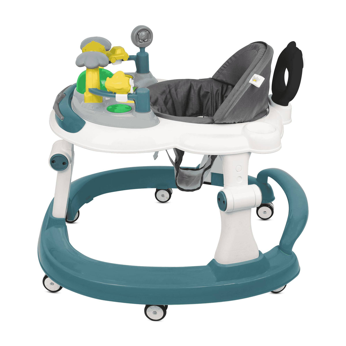 Steelbird Walker With Push Handle - Teal