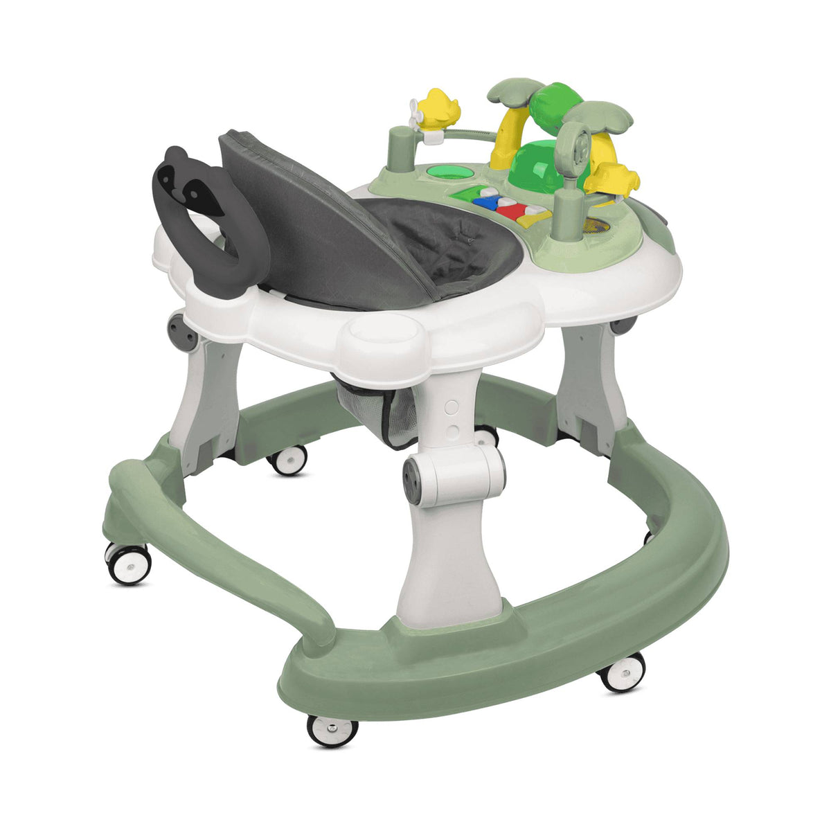 Steelbird Walker With Push Handle - Sea Green