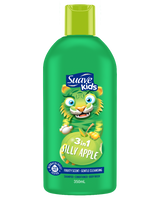 Suave Kids 3in1 Shampoo Conditioner + Body wash Silly Apple 350ML