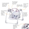 Mastela Swing Deluxe Portable Grey
