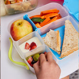 b.box Lunchbox 2 L 25.3 × 21.5 × 7.3 cm Ocean Breeze Blue & Green