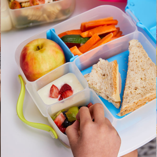 b.box Lunchbox 2 L 25.3 × 21.5 × 7.3 cm Ocean Breeze Blue & Green