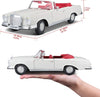 Maisto 1:18 1967 Mercedes-Benz 280SE Cabrio Diecast Vehicle Model Car
