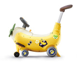 Hola 4-in-1 Banana Plane Ride-On & Push Walker 12M+ Yellow