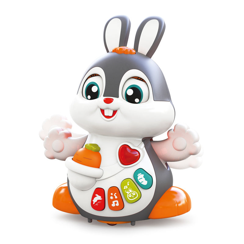 Hola Dancing Bunny Interactive Toy with Lights & Music 15 x 10.7 x 19.7 cm Multicolor