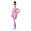 Barbie Deluxe Style Fashion Doll #11 in Pink Denim Star-Print Dress