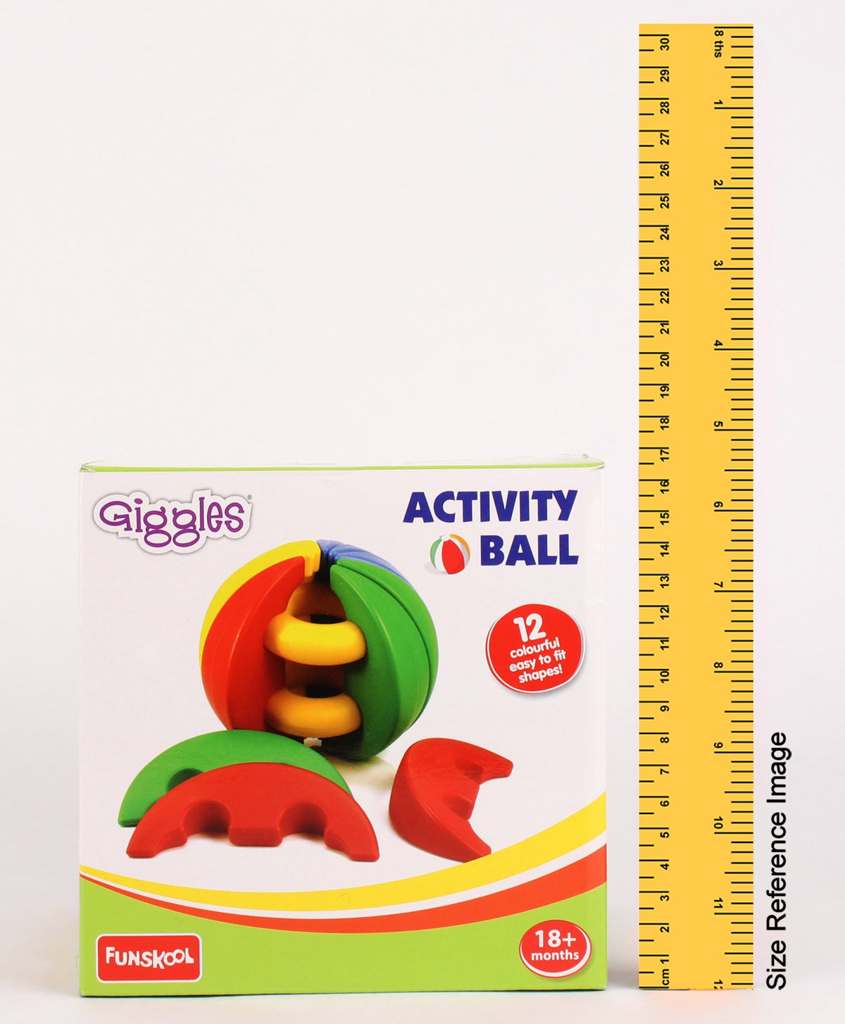 Giggles Activity Ball 1Y+ – Multicolor