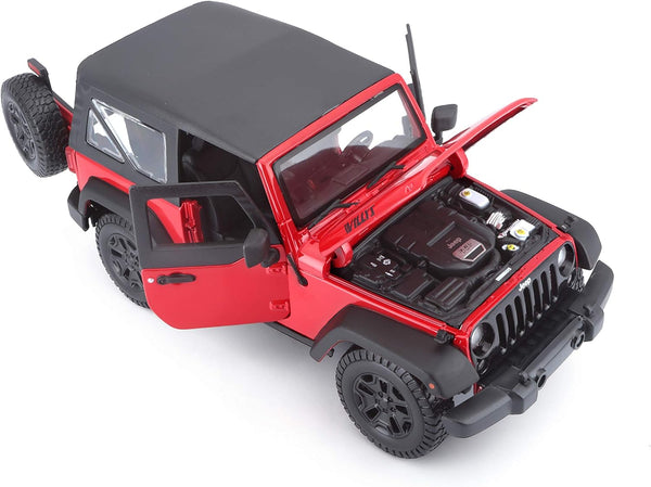 Maisto 1:18 2014 Jeep Wrangler Diecast Vehicle