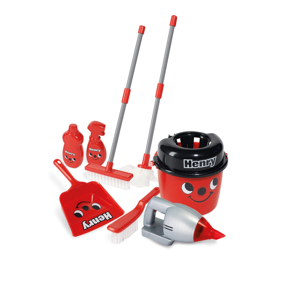 Casdon Henry Cleaning Trolley 38 × 20 × 57 cm Red
