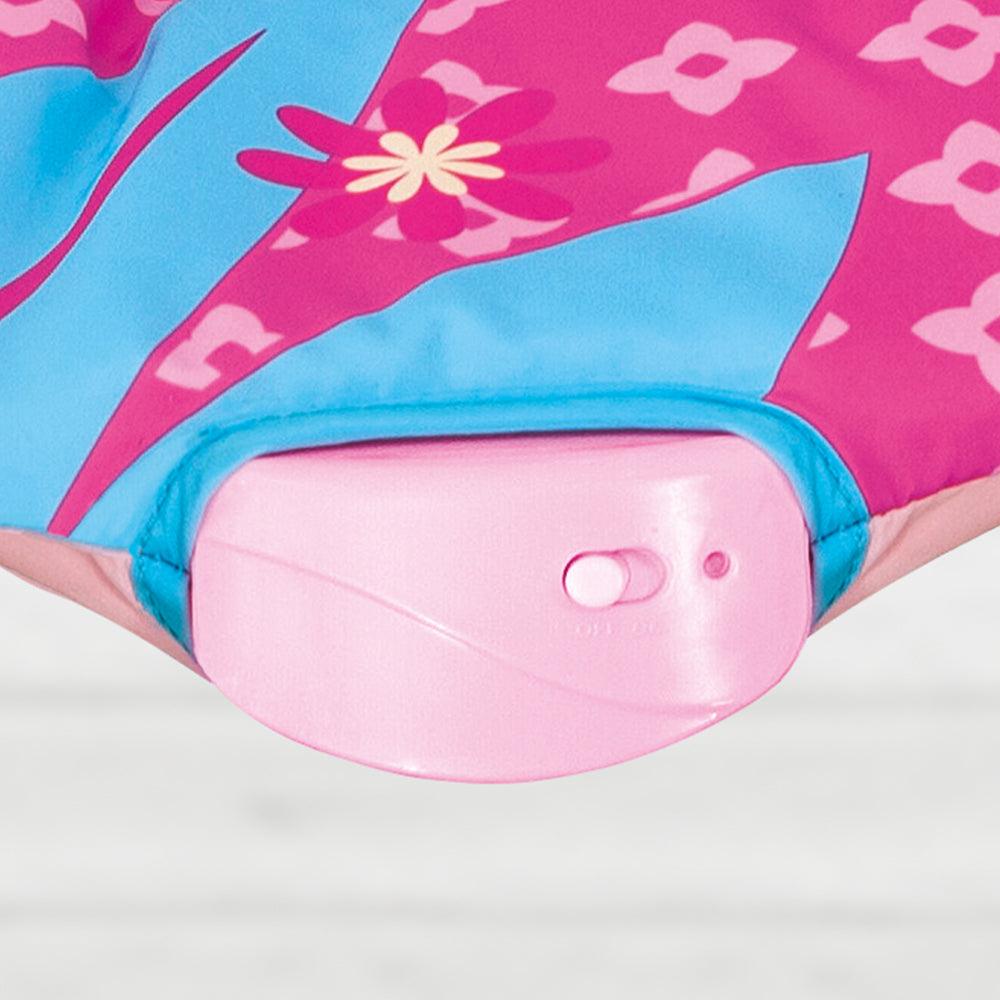 Mastela Soothing Vibrations Baby Bouncer Birth to 11 Kg Pink