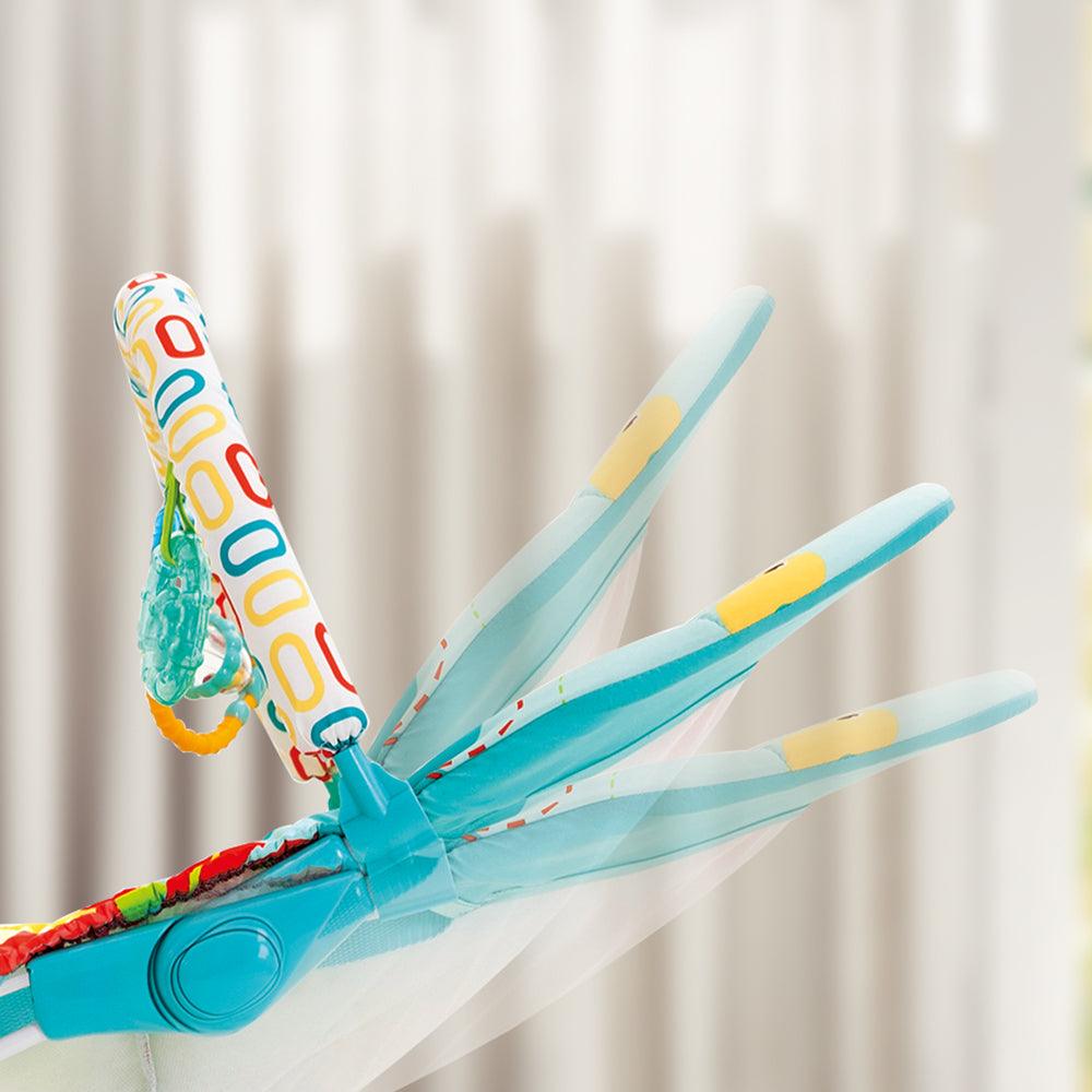 Mastela Music & Soothe Baby Bouncer Birth to 11 Kg Blue Lion