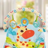 Mastela Music & Soothe Baby Bouncer Birth to 11 Kg Blue Lion