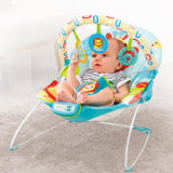 Mastela Music & Soothe Baby Bouncer Birth to 11 Kg Blue Lion