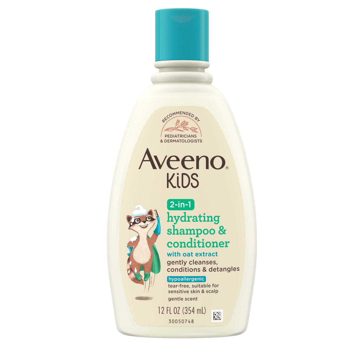 Aveeno Kids 2-in-1 Hydrating Shampoo & Conditioner – 354 mL