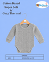 Babiano Cotton-Based Thermal Romper Button Down