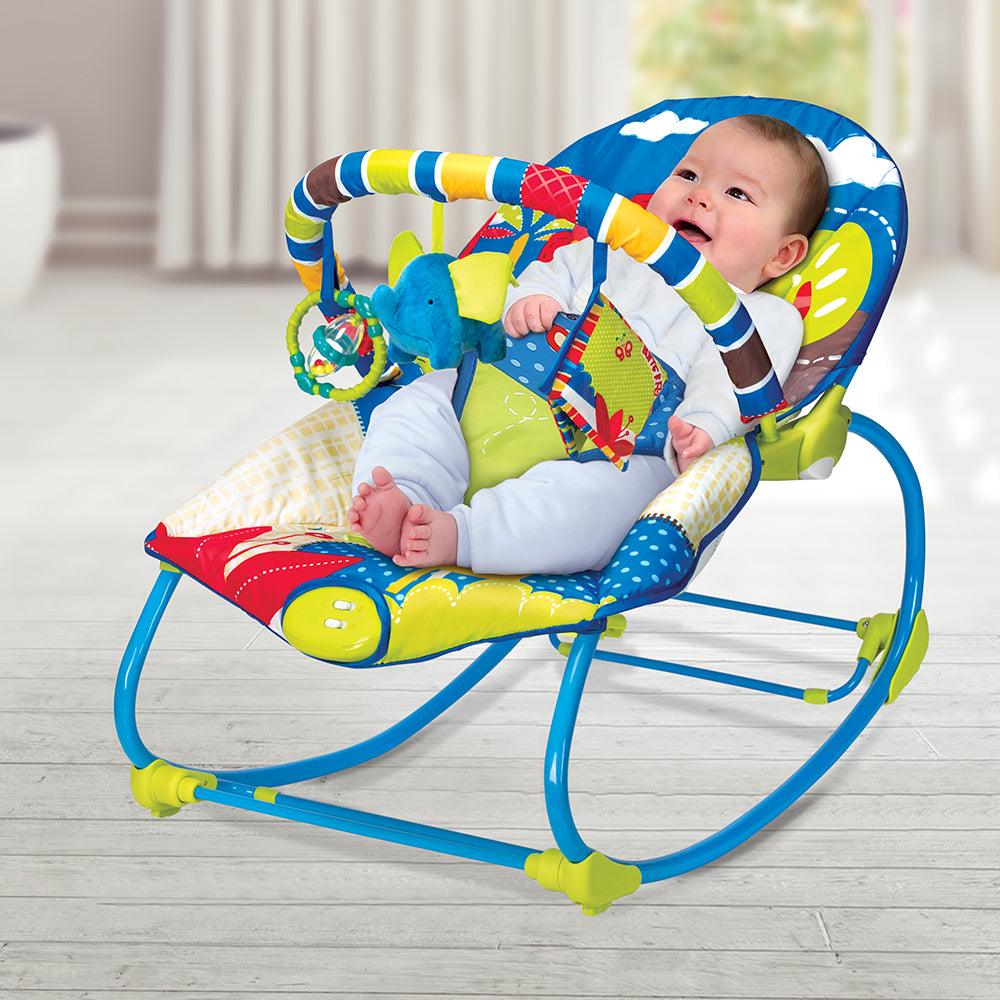 Mastela Newborn to Toddler Baby Rocker 0-36 Months Dark Blue