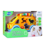 Hola Shape Sorting Happy Bus 18M+ Multicolor