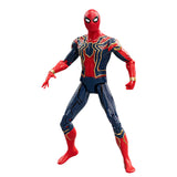 ZD Toys Marvel Avengers Endgame Series I Iron Spider Action Figure 7 Inch Red Blue & Gold