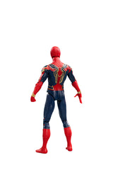 ZD Toys Marvel Avengers Endgame Series I Iron Spider Action Figure 7 Inch Red Blue & Gold