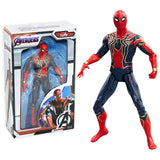 ZD Toys Marvel Avengers Endgame Series I Iron Spider Action Figure 7 Inch Red Blue & Gold
