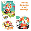 Webby Wooden Spin Win - Spin, Match & Win Educational Game