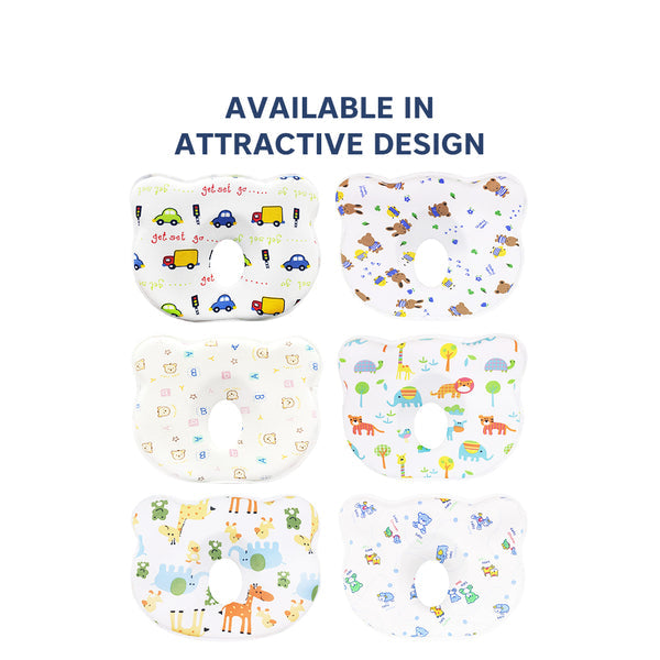 Hopop Memory Foam Baby Head Shaping Pillow - Transport