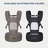Hopop Elite 5-in-1 Hip Seat Baby Carrier 4-36 Months Khaki