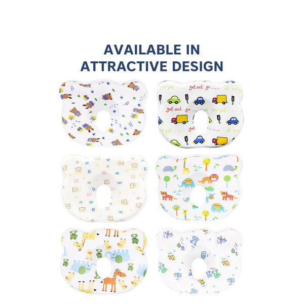 Hopop Memory Foam Baby Head Shaping Pillow - Friends