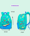 Rabitat Smash Big Kid School Bags, 4-8Yrs 14 Inches School Bag - Spunky