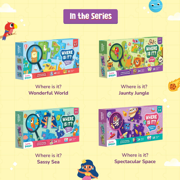 Dabble Where is it- Jaunty Jungle