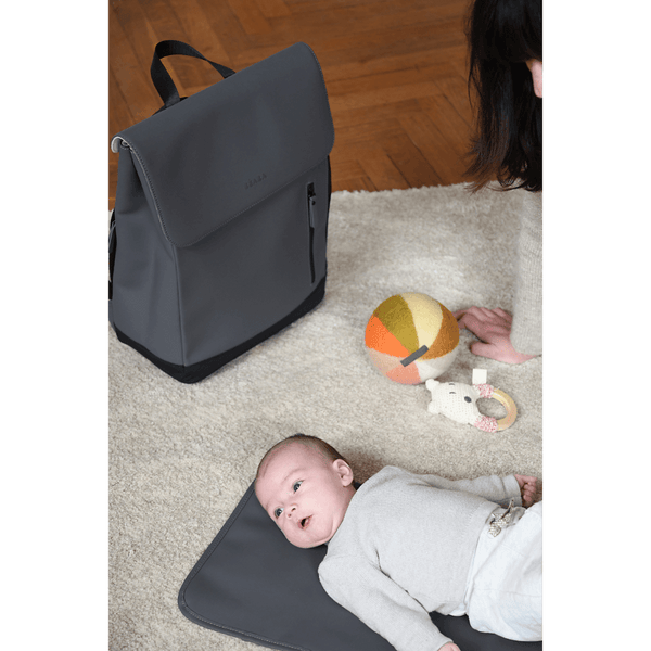 Beaba Oslo Baby Diaper Bag - Mineral Grey