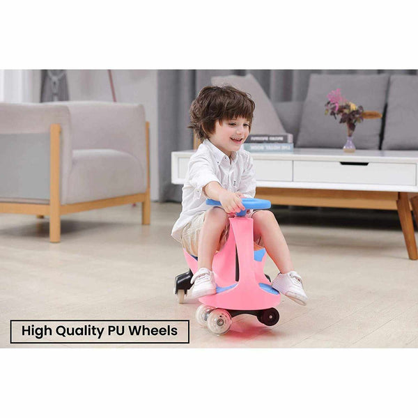 R For Rabbit Swing Car Iya Iya Pink Blue