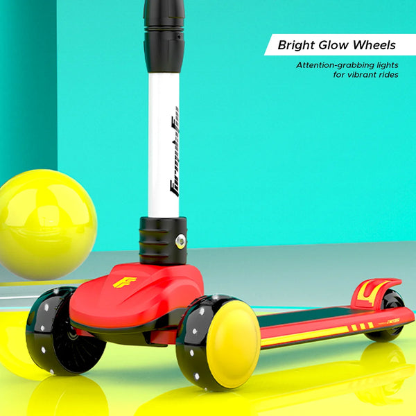 EMotorad Formula Fun Speed Glide Ride on Scooter - Red