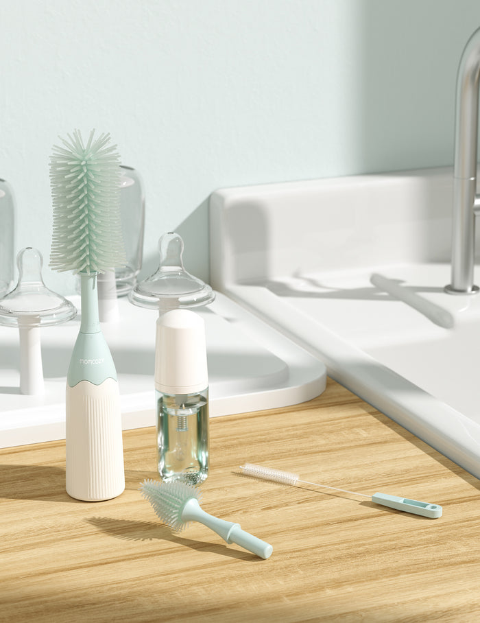 Momcozy Push-Press Design Bottle Brush Kit